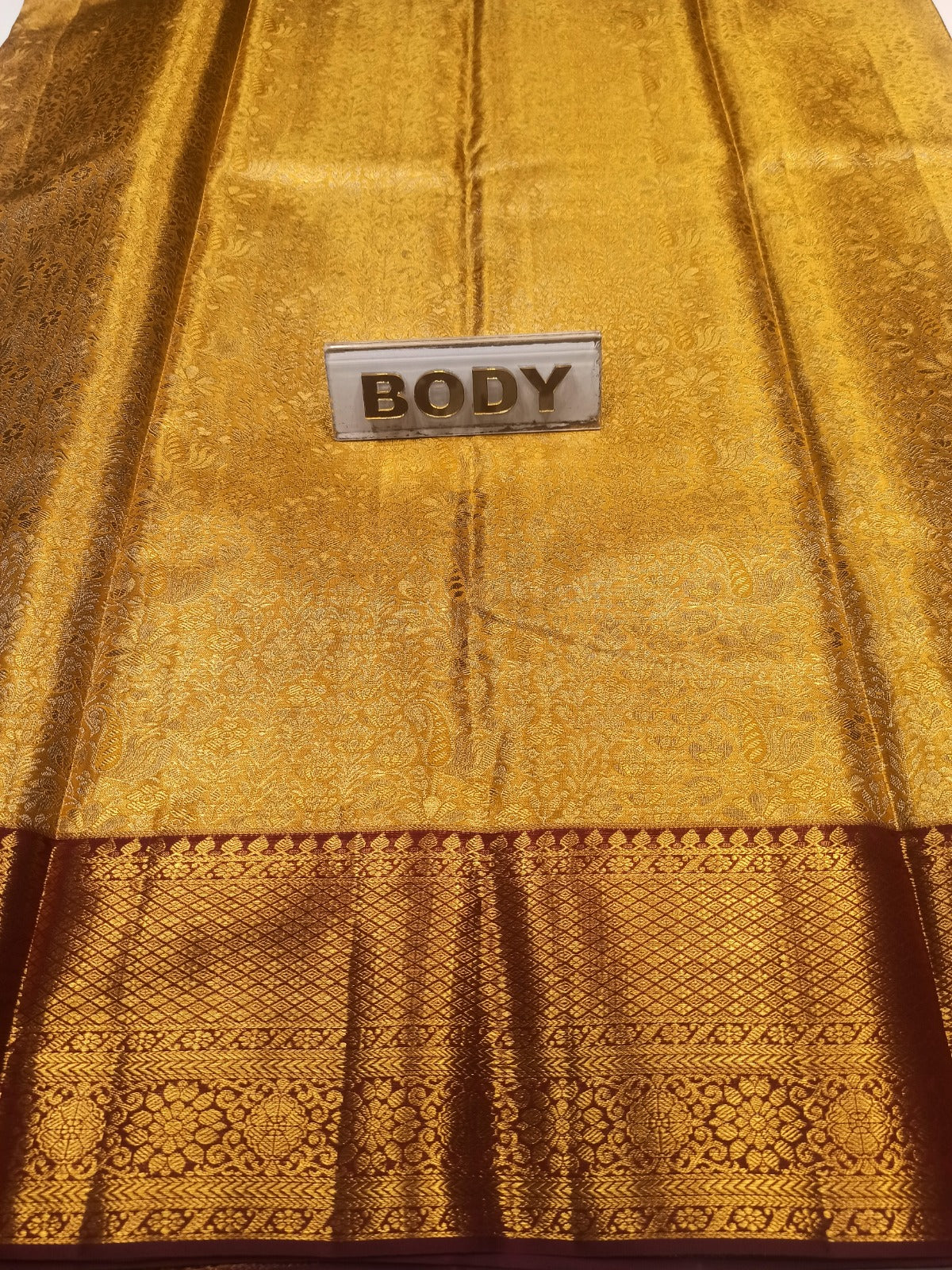 Pure Kanchipuram Silk Saree.