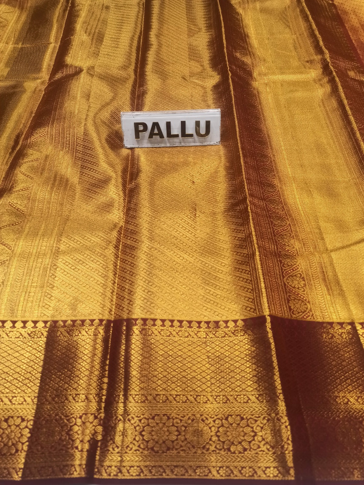 Pure Kanchipuram Silk Saree.