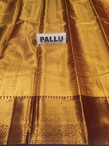 Pure Kanchipuram Silk Saree.