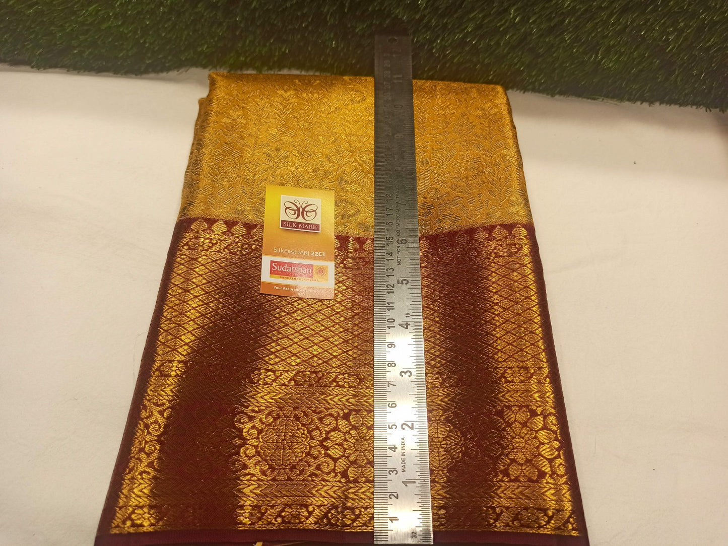 Pure Kanchipuram Silk Saree.