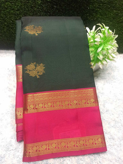 Pure Kanchipuram Silk Saree.