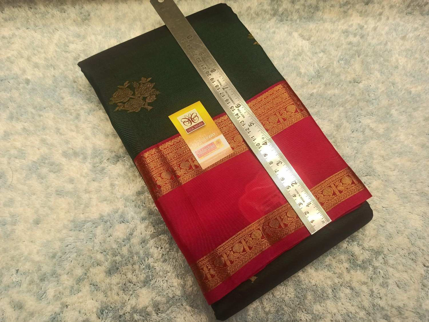 Pure Kanchipuram Silk Saree.
