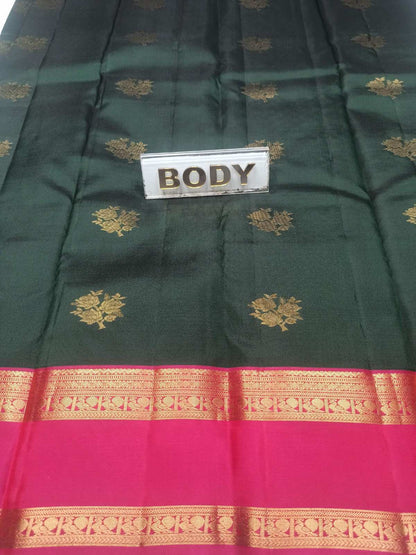 Pure Kanchipuram Silk Saree.