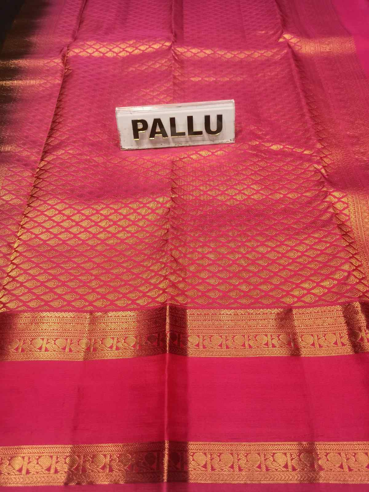 Pure Kanchipuram Silk Saree.
