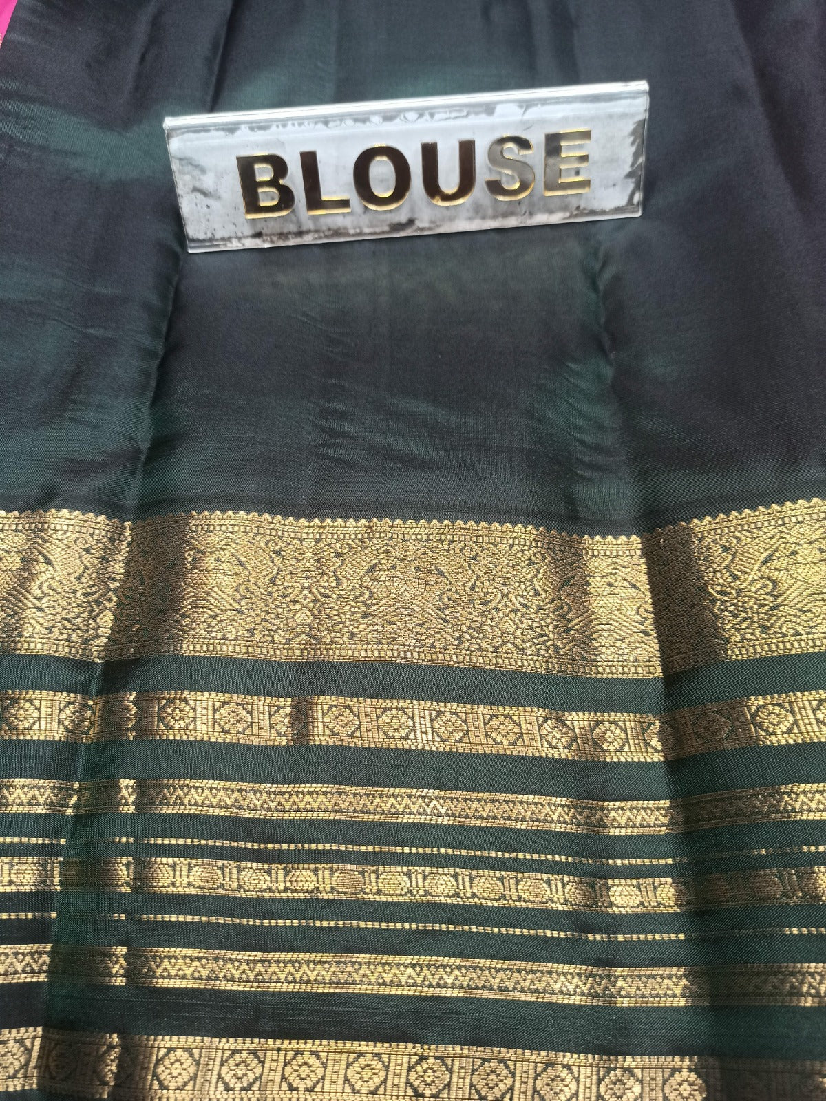 Pure Kanchipuram Silk Saree.