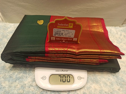 Pure Kanchipuram Silk Saree.