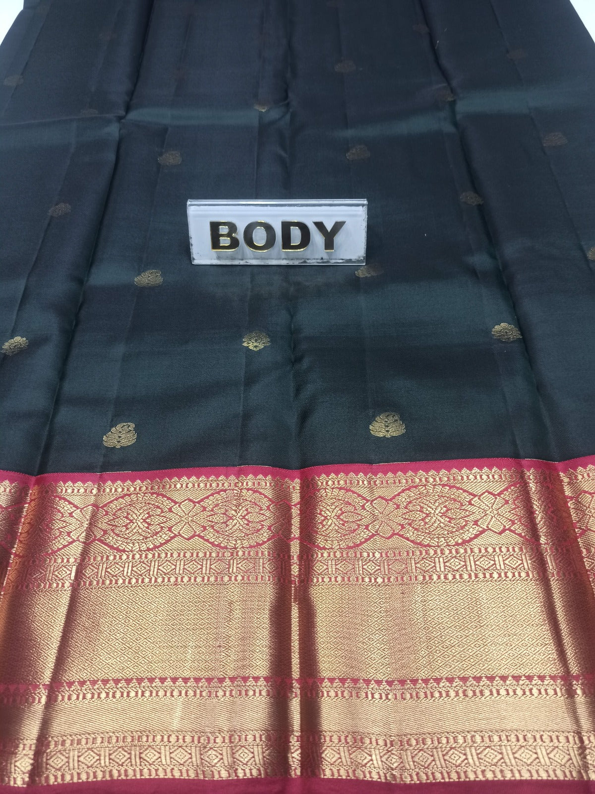 Pure Kanchipuram Silk Saree.