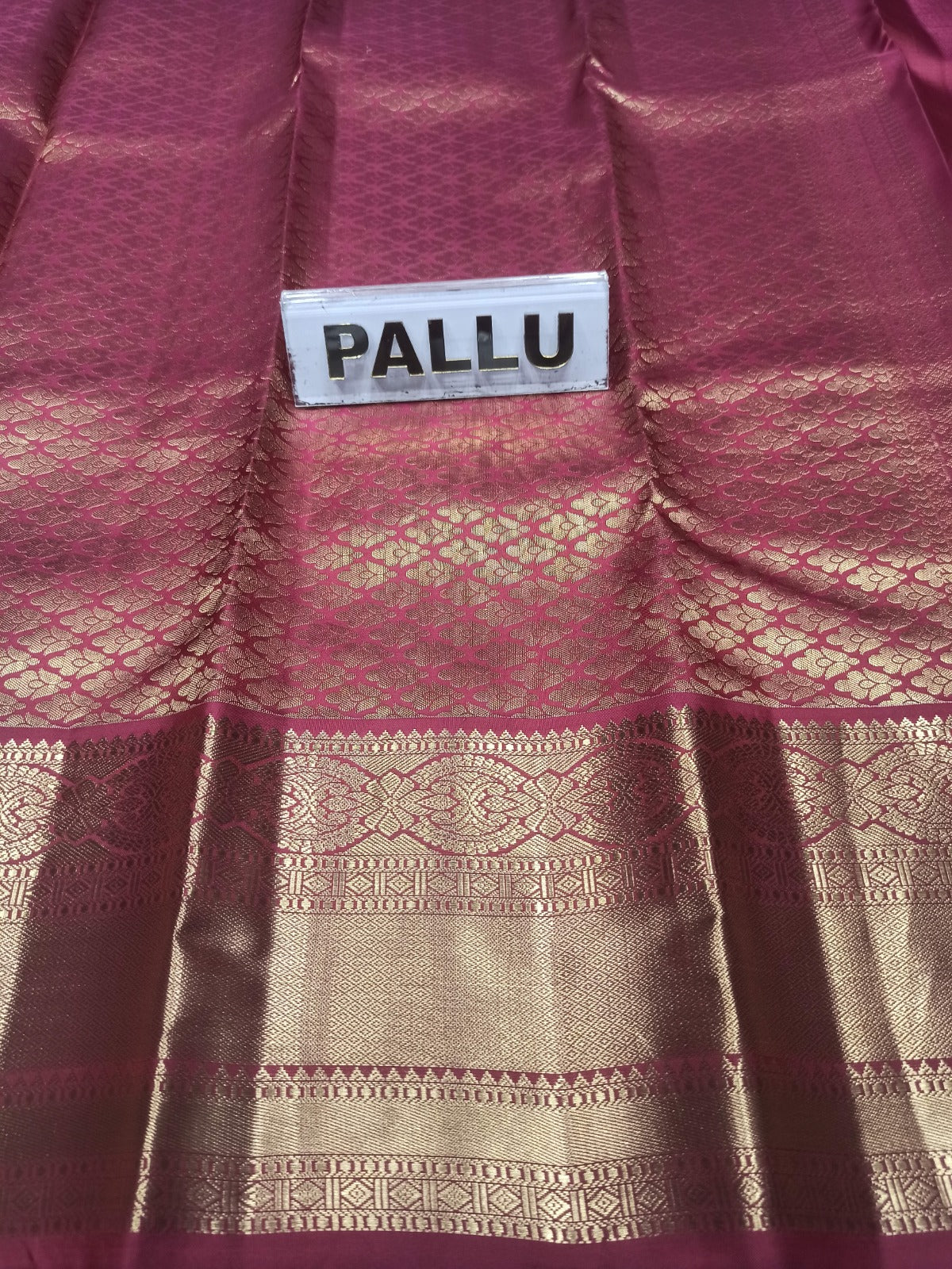 Pure Kanchipuram Silk Saree.
