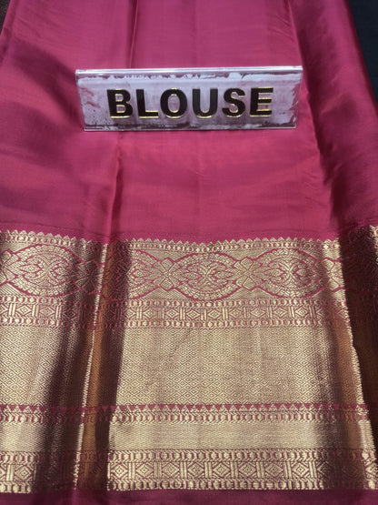 Pure Kanchipuram Silk Saree.