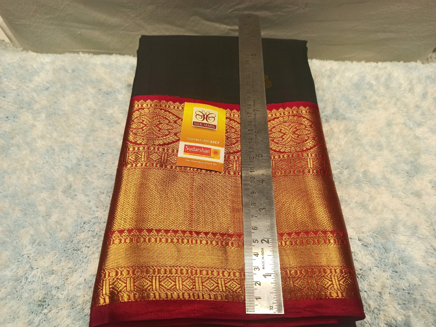 Pure Kanchipuram Silk Saree.