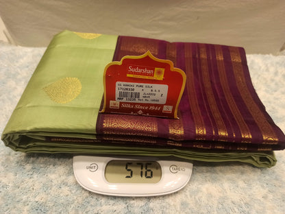 Pure Kanchipuram Silk Saree.
