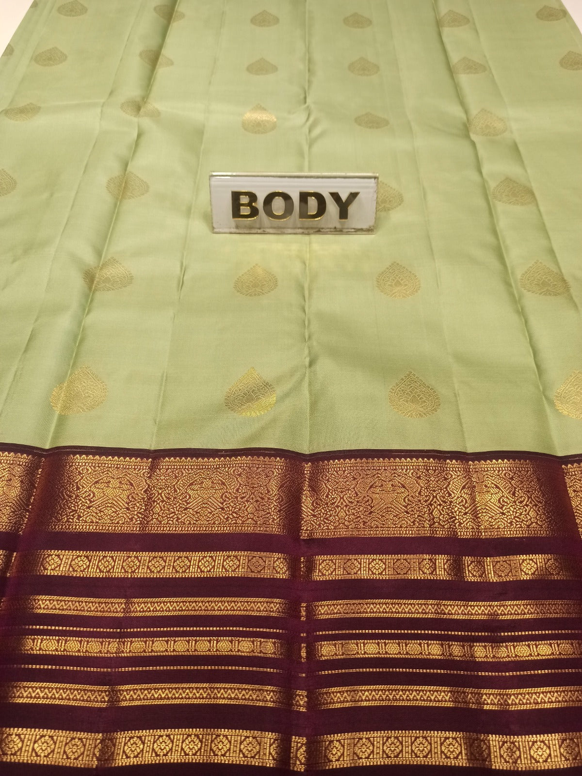 Pure Kanchipuram Silk Saree.