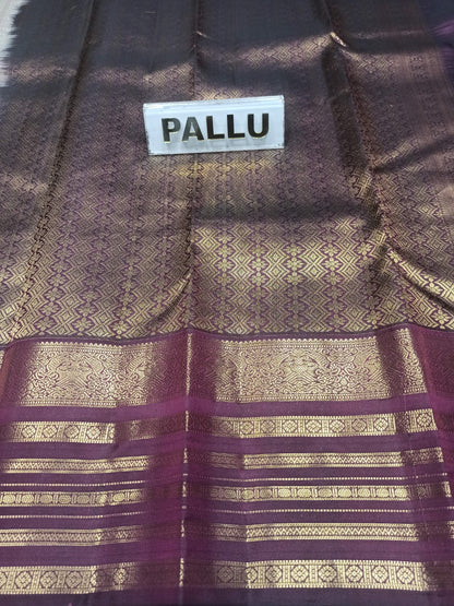 Pure Kanchipuram Silk Saree.