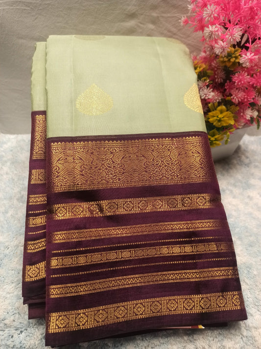 Pure Kanchipuram Silk Saree.