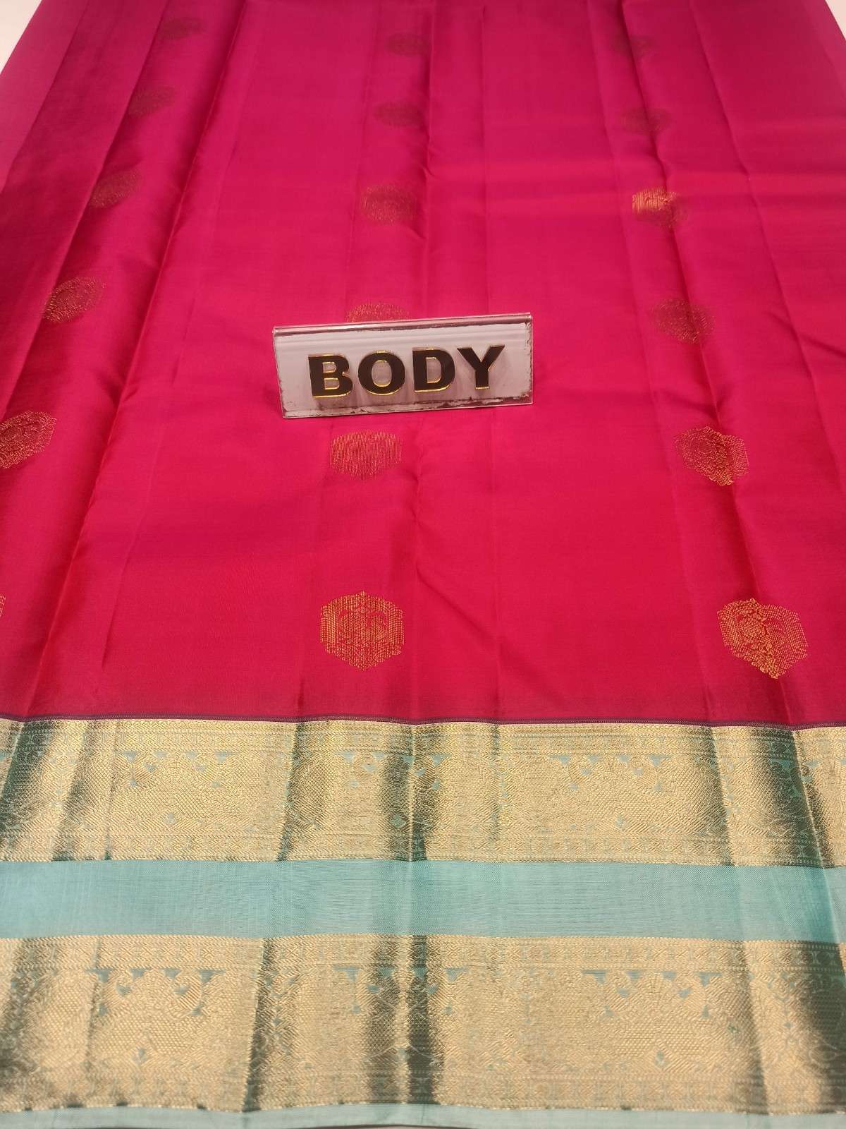 Pure Kanchipuram Silk Saree.