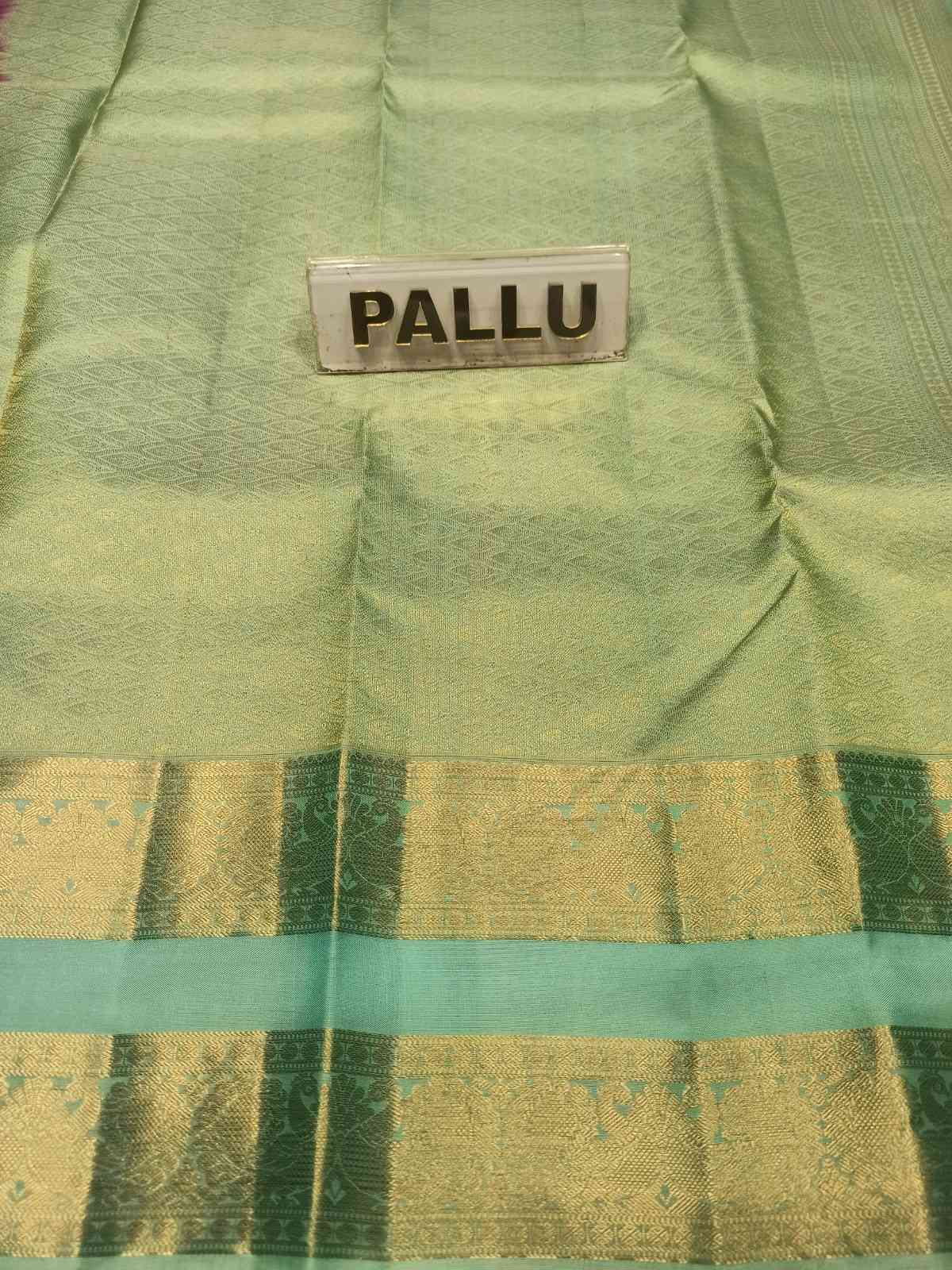 Pure Kanchipuram Silk Saree.