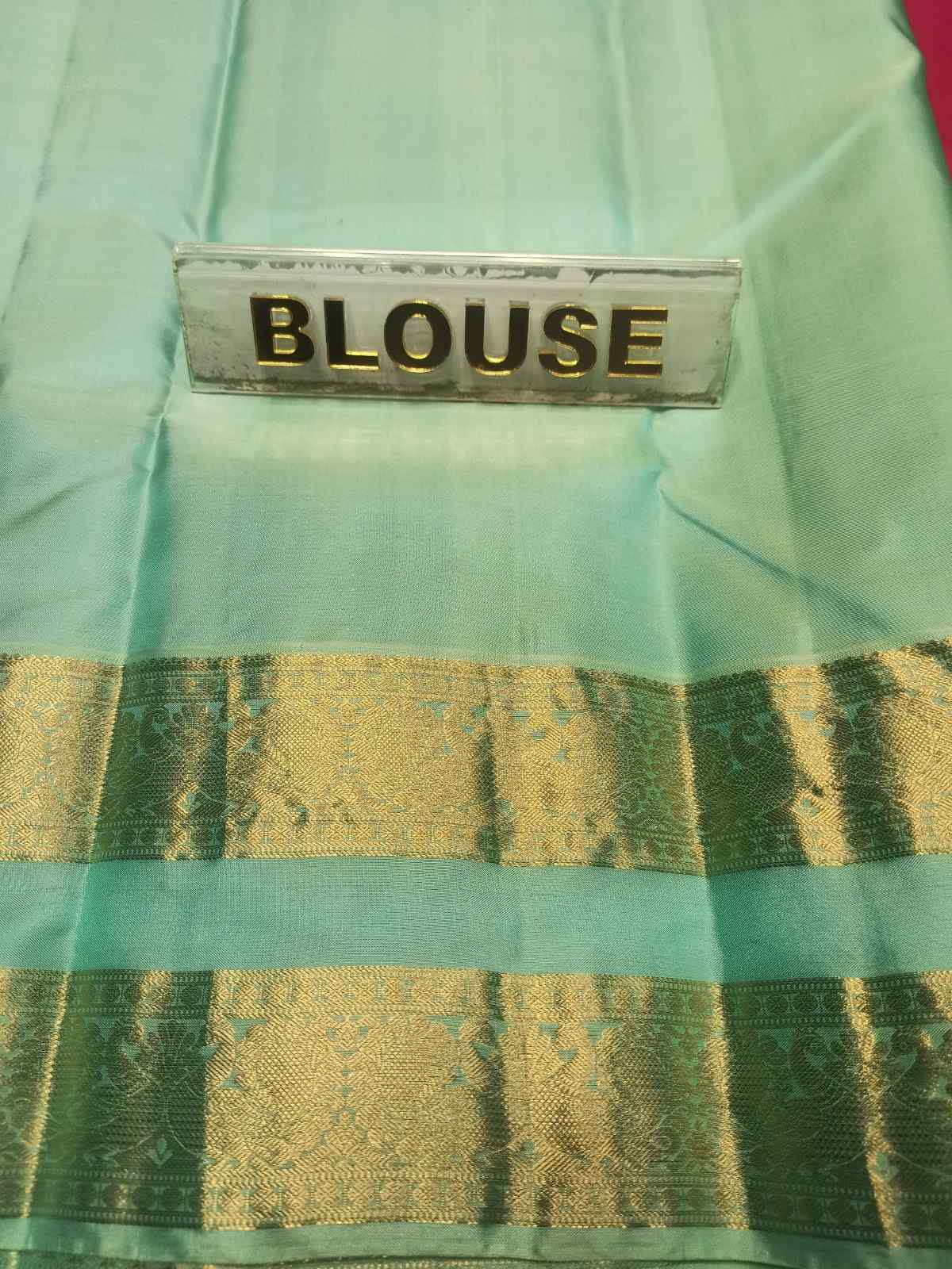 Pure Kanchipuram Silk Saree.