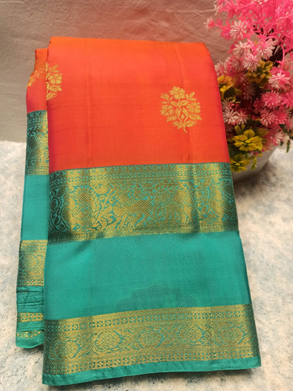 Pure Kanchipuram Silk Saree.