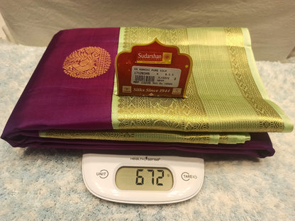 Pure Kanchipuram Silk Saree.