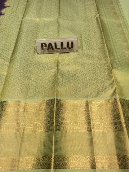 Pure Kanchipuram Silk Saree.