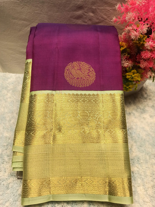 Pure Kanchipuram Silk Saree.
