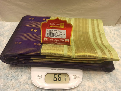 Pure Kanchipuram Silk Saree.