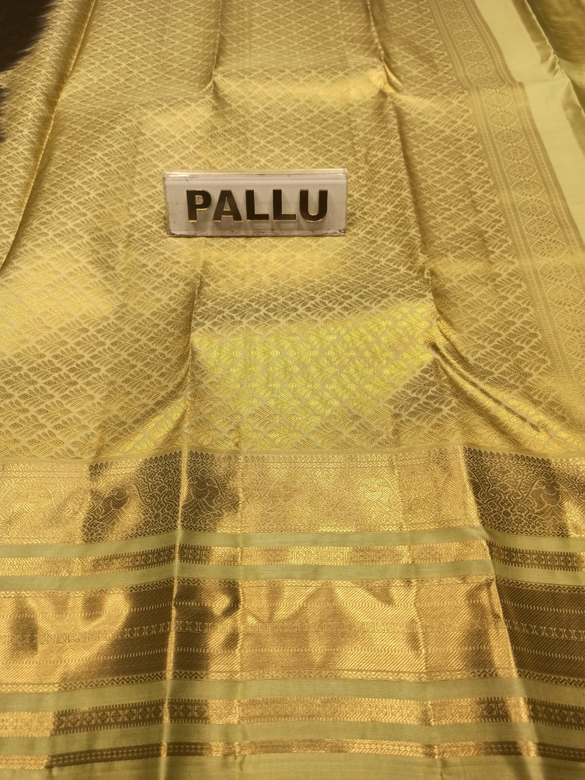 Pure Kanchipuram Silk Saree.