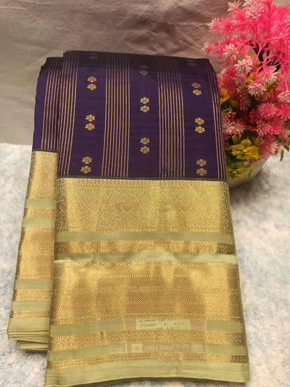 Pure Kanchipuram Silk Saree.