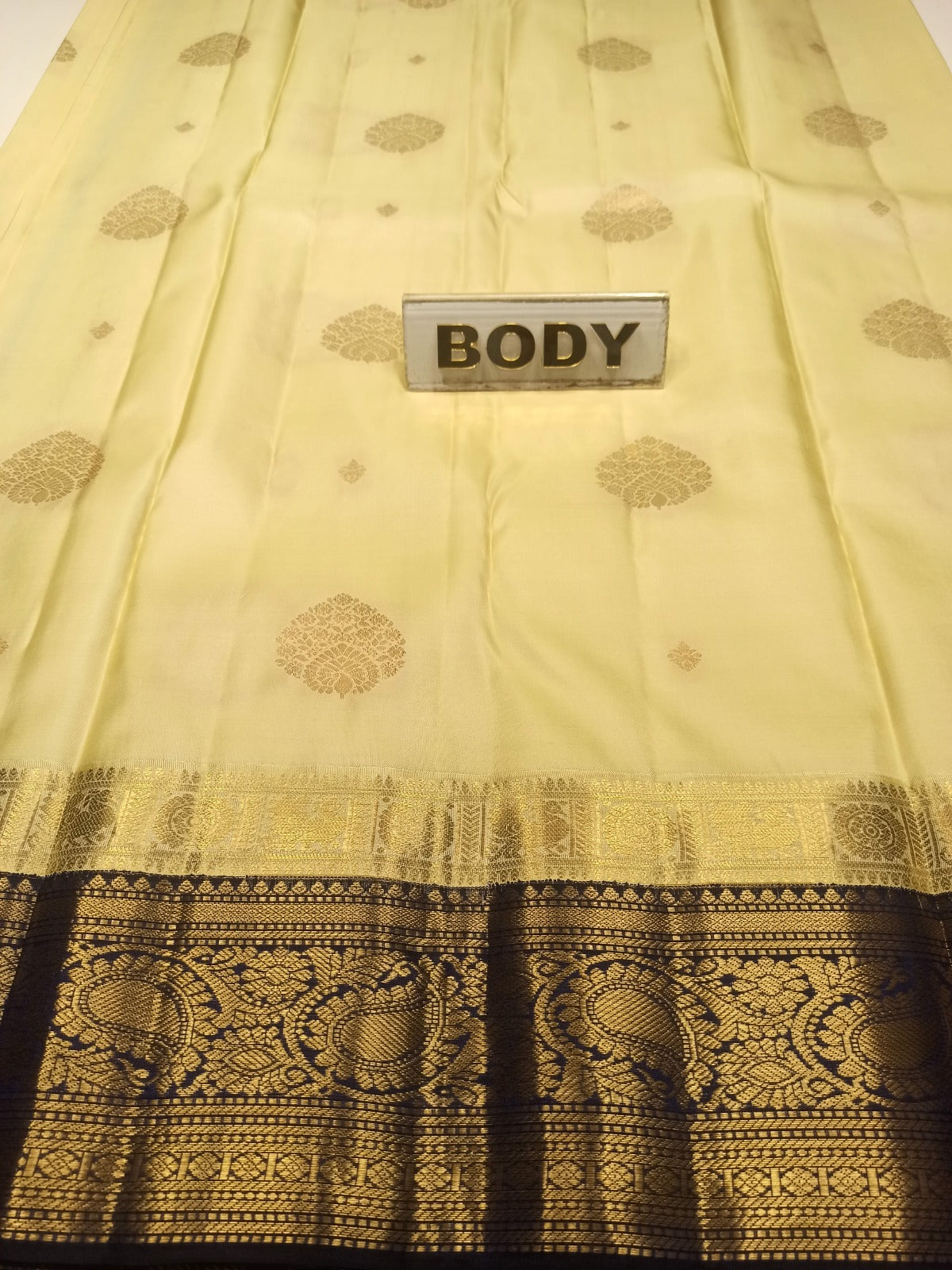 Pure Kanchipuram Silk Saree.
