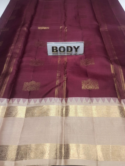 Pure Kanchipuram Silk Saree.