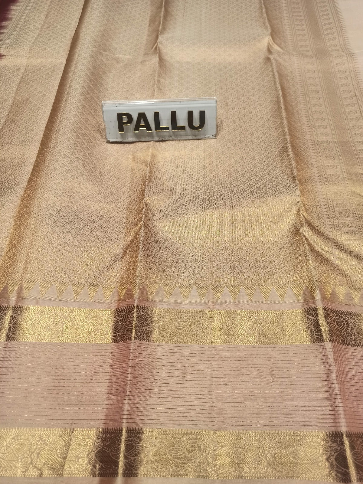 Pure Kanchipuram Silk Saree.