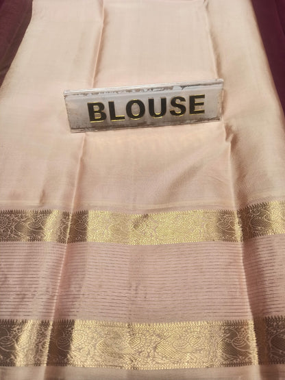 Pure Kanchipuram Silk Saree.