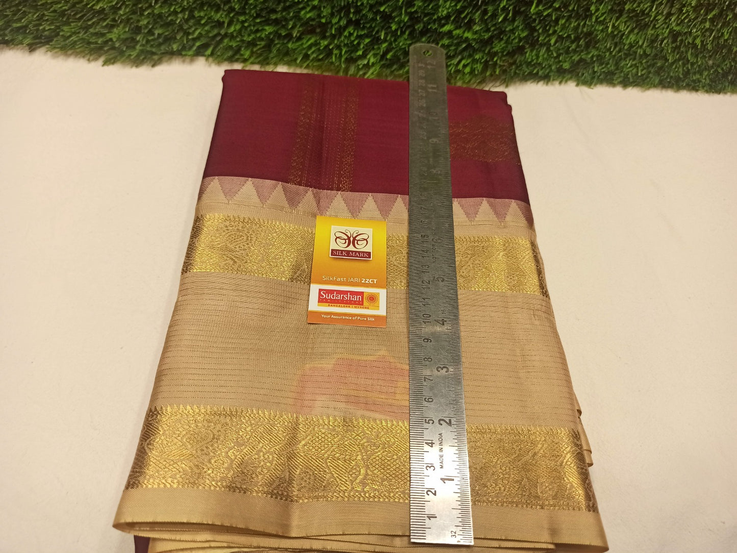 Pure Kanchipuram Silk Saree.