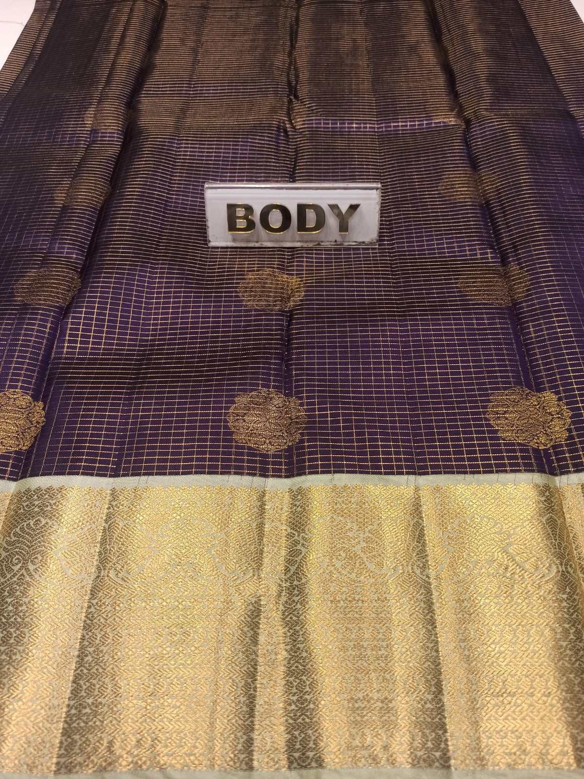 Pure Kanchipuram Silk Saree.