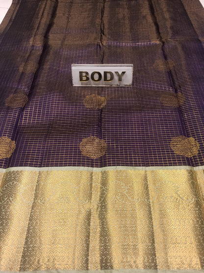 Pure Kanchipuram Silk Saree.