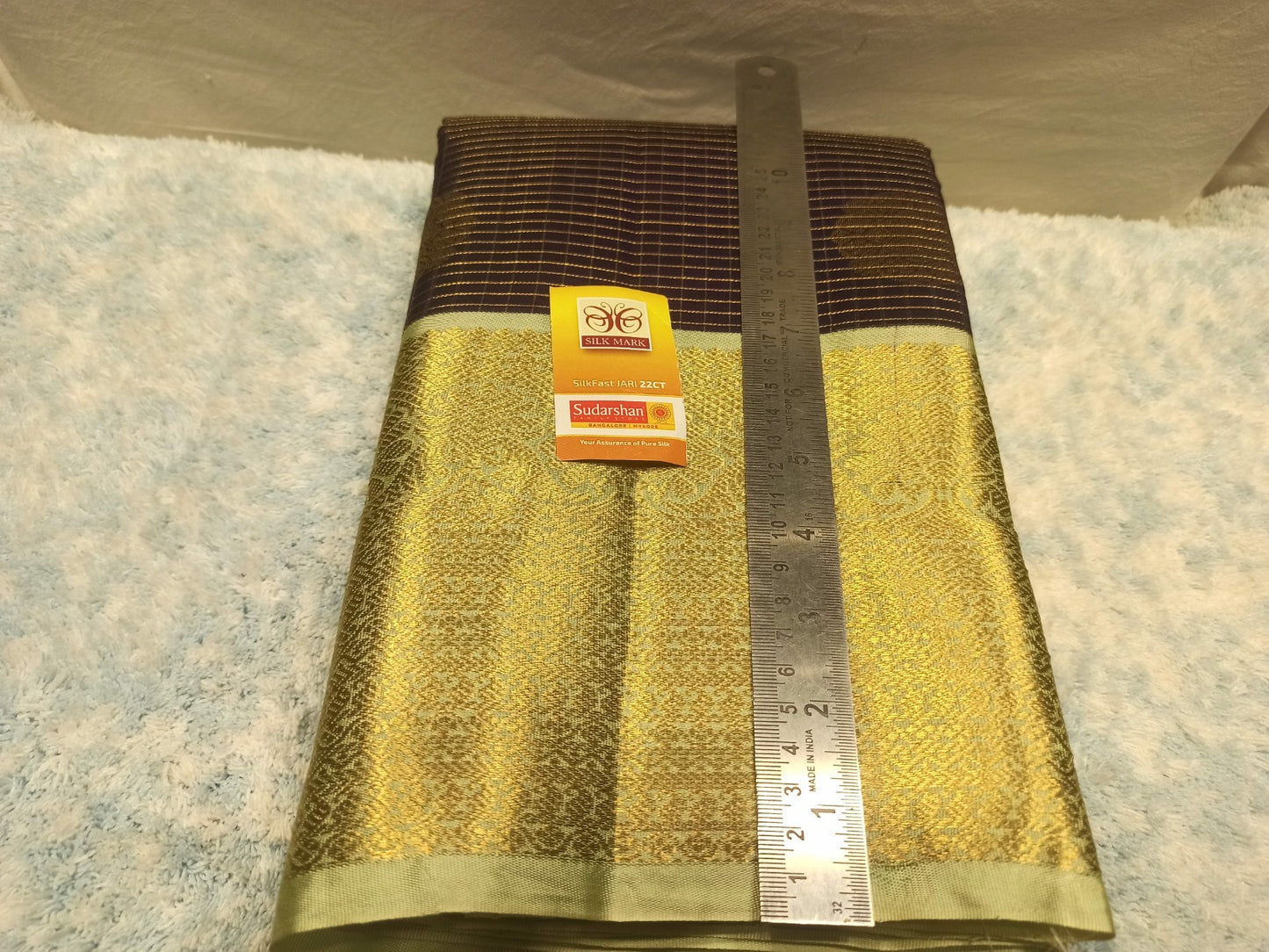 Pure Kanchipuram Silk Saree.