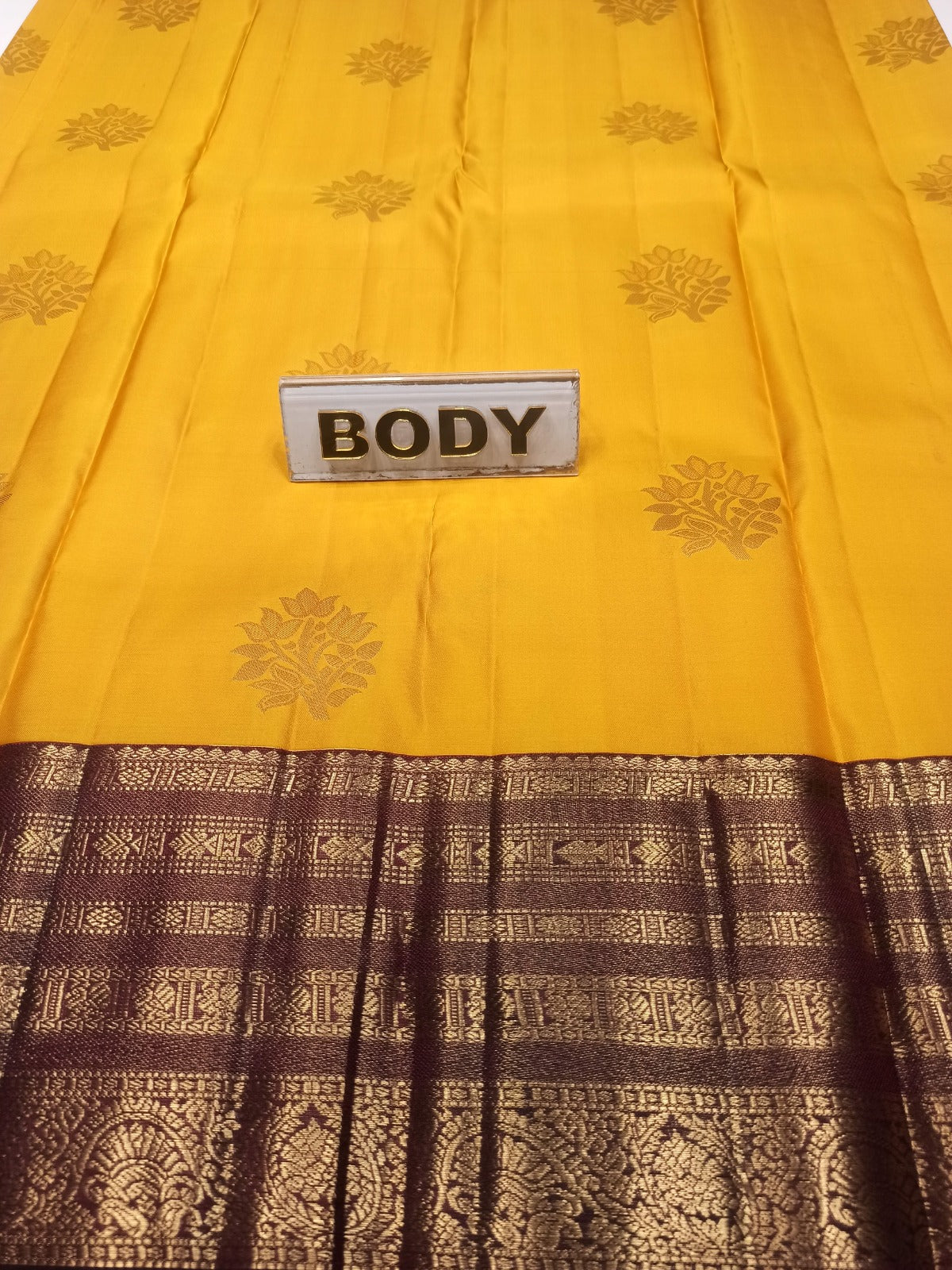 Pure Kanchipuram Silk Saree.