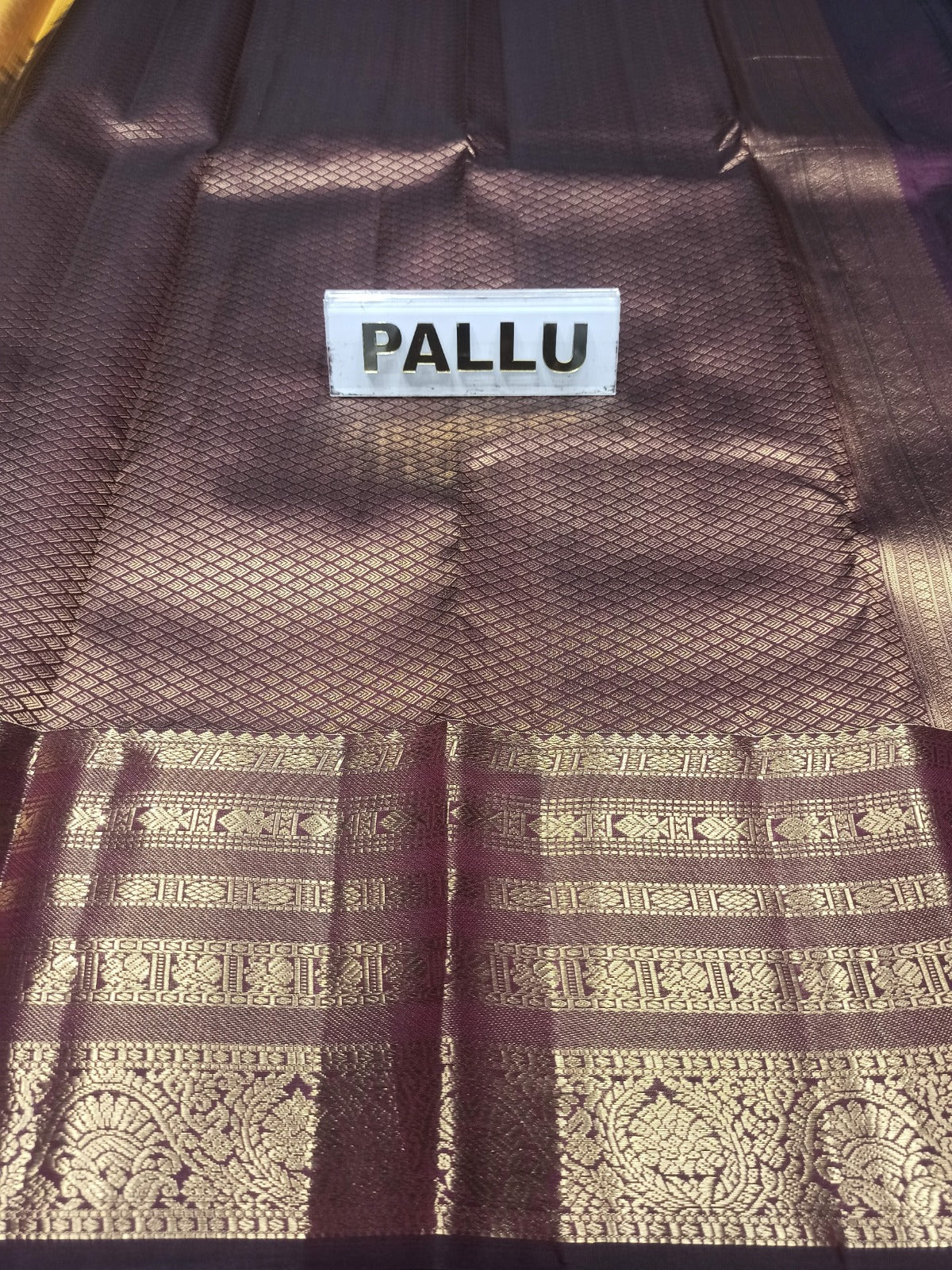 Pure Kanchipuram Silk Saree.