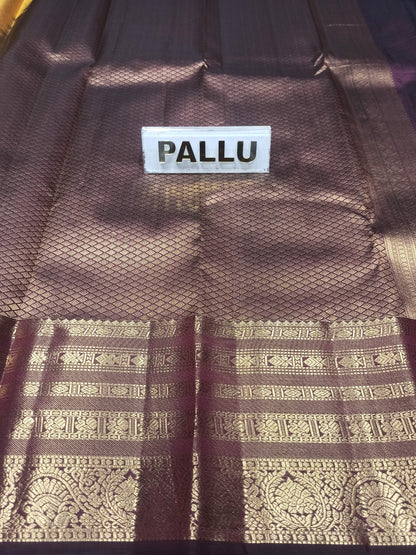 Pure Kanchipuram Silk Saree.