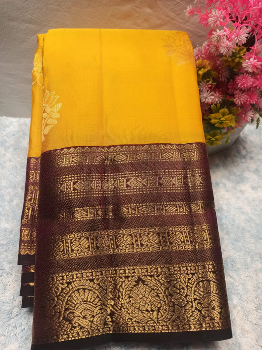 Pure Kanchipuram Silk Saree.