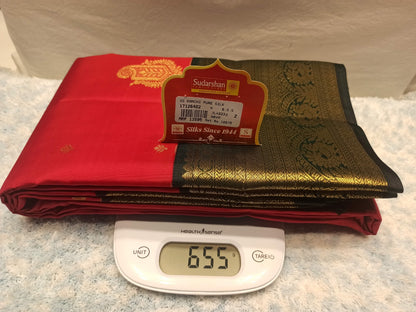 Pure Kanchipuram Silk Saree.