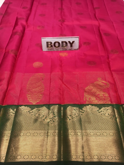 Pure Kanchipuram Silk Saree.