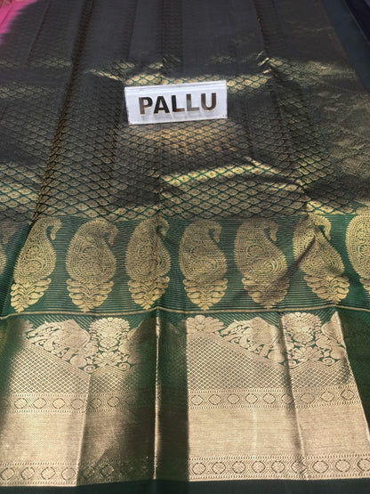 Pure Kanchipuram Silk Saree.