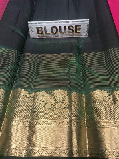 Pure Kanchipuram Silk Saree.