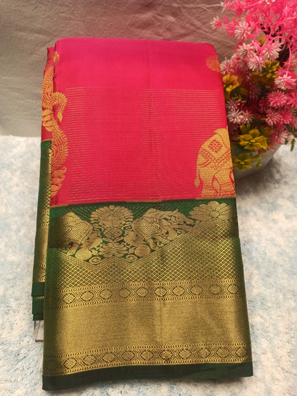 Pure Kanchipuram Silk Saree.