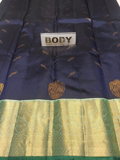 Pure Kanchipuram Silk Saree.