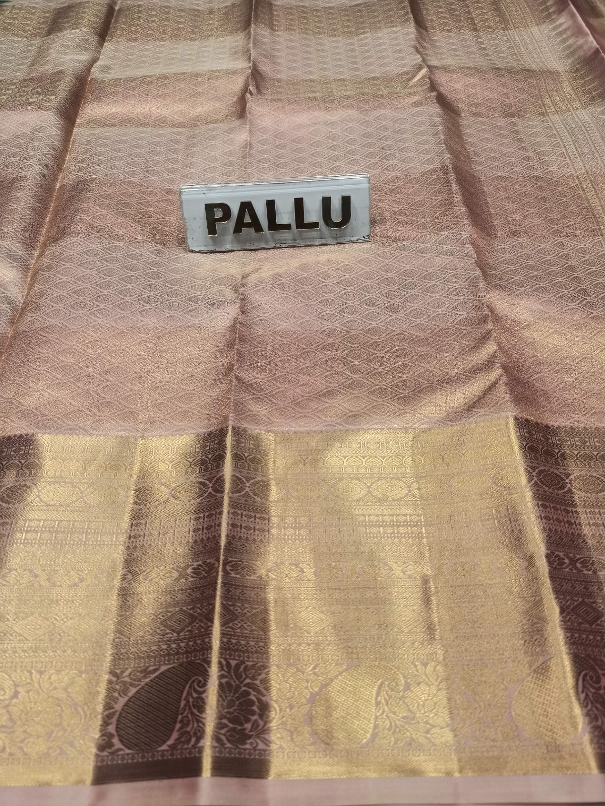 Pure Kanchipuram Silk Saree.