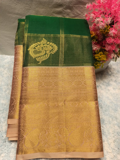 Pure Kanchipuram Silk Saree.