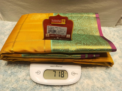 Pure Kanchipuram Silk Saree.