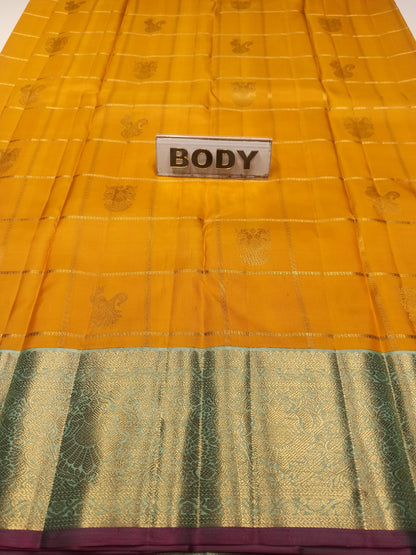 Pure Kanchipuram Silk Saree.